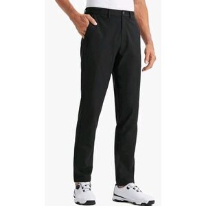 CRZ Yoga All Day Comfy Golf Pants Mens 40x30 Black Tapered Quick Dry (39x28.5)